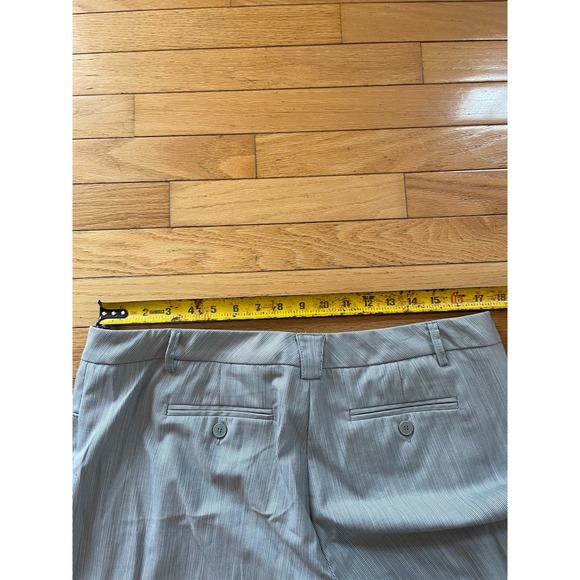NY &‎ Co 7th Avenue  crop straight leg pinstriped pants size 14 women's NWT - Picture 6 of 6